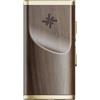 FiiO Snowsky Melody Amplificatore per cuffie DAC portatile con uscite per cuffie da 4,4 mm e 3,5 mm, supporto DSD256, PEQ a 10 bande per Android/iOS/Mac/Windows (noce)