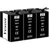 Veson 27XL - Cartucce per stampante Epson 27XL, compatibili con Epson Workforce WF-3620, WF-3640, WF-7110, WF-7210, WF-7610, WF-7620, WF-7710, WF-7715, WF-7720 (3 nere)