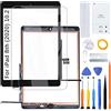 H&LYCYJ Touchscreen per iPad 8th (2020) 10.2 pollici A2428 A2429 A2270 A2430 Touch Screen Digitalizzatore Vetro Schermo di Ricambio Assembly with Kit (Nero con Pulsante Home, No LCD)