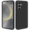 HS Products HSP Custodia per Samsung Galaxy S24 5G [plastica biologica sostenibile] | Biodegradabile | Riciclabile | Paglia di grano TPU Case | Ecologica | Perfettamente opaca | Nero