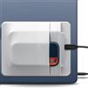 Afterplug Supporto adesivo per disco rigido con 2 tasche per laptop, tasca adesiva per SSD, HDD, mouse sottile e cavi (grande, adatto per SSD e unità da 2,5)