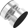 LOLIPPYY Piedini Antivibrazione con Molla per Amplificatori e Casse Acustiche Pad Base in Alluminio Assorbimento Urti e Isolamento per Audio Hifi e Subwoofer