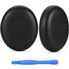 MMOBIEL Cuscinetti Auricolari di Ricambio per Jabra Evolve2 65/40 / Elithe 45H Wireless Cuffie di MMOBIEL - Memory Foam e Protein PU Cuscinetti Cuffie - Padiglioni Cuffie - Nero