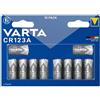 Varta Electronics CR 123 - Batteria per fotocamera CR-123A, al litio, 1430 mAh, 3 V, 10 pezzi