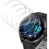 HidWee Pellicola Protettiva Compatibili con Garmin Forerunner 965, 4 Pezzi Durezza 9H HD Vetro Temperato Anti-Graffi/Anti-Olio/Nessuna Bolla Screen Protector Pellicola Protettiva