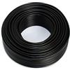 SeKi Cavo per altoparlante, 2 x 1,50 mm², anello da 50 m, colore: nero