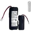 HIGHAKKU Batteria di ricambio LIS1441 LIP1450 compatibile con So-ny PS3 Move Motion Controller, Move (PS3 with Ball on Right Hand) (Not Suitable for PS4 Move Motion)