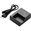 BCMCZCDC LP-E10 LC-E10C LC-E10 LC-E10E caricabatterie compatibile con Canon EOS Rebel T7, T6, T5, T3, T100, EOS 4000D, 3000D, 2000D, 1500D, 1300D, 1200D, 1100D, Kiss X50, X70, X80. X90