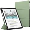 MoKo Custodia Supporto per 11 Kindle Scribe 3rd& Colorsoft, Celadon | Copertina a Tre Ante con Spazio per Penne, Auto Sonno/Sveglia,per Kindle Scribe 3rd e Kindle Colorsoft 1st 2025