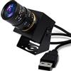 Svpro Global Shutter USB Camera 2MP 90FPS Telecamera ad alta velocità con zoom da 2,8 - 12 mm, messa a fuoco manuale Close-up Webcam per Glof Swing, telecamera industriale USB Plug and Play per