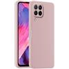 HULLIN Custodia per Telefono in Silicone Colorato, Adatta per HUAWEI P40 Lite 4G (6.4) - Polvere di sabbia