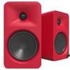 Kanto ORA4 140W Diffusori di riferimento alimentati con Bluetooth 5.0 e ingresso USB-C | Woofer da 4 | Bi-amplificati | Suono di qualità di riferimento | Coppia | Rosso