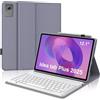 IVEOPPE Tastiera per Lenovo Idea Tab Plus 12.1 2025, Cover Tastiera Italiano QWERTY, Senza Fili Bluetooth Staccabile Custodia Keyboard per Lenovo Idea Tab Plus 12.1 Pollici 2025, Viola