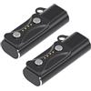 Cablecc 2 pezzi/lotto Adattatore magnetico di ricarica per smartwatch USB Type-C a 2 pin compatibile con Polar Vantage V3 M3 Pacer Pro IGNITE3 Grit X2