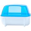 Generico Sand Bath Container - Hamster Bathtub | Hamster Sand Litter Box | Chinchilla Dust Bath House | Detachable Hamster Bath Sand Bath Box | Sand Bath for Hamsters, Gerbils, Mice
