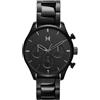 MVMT Orologio Analogico Multifunzione al Quarzo da Uomo con Cinturino in Acciaio Inossidabile Nero - 28000232-D