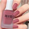 MrCuvaryas Smalto per unghie opaco rosa lampone - ad asciugatura rapida non tossico - smalto a base d'acqua a lunga durata per donne nail art manicure arte senza lampada UV, smalto regolare Air Dry 12 ml