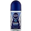 NIVEA 6 X Nivea Men Cool Kick Deodorante Roll-On 50 ml