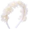 IYOU Principessa Matrimonio Cerchietto Avorio Fiore Cerchio per Capelli