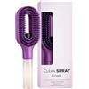 Generic Pettine spray per capelli, spazzola per capelli 2 in 1 per donne, spray fine integrato con azione anti , strumento per lo styling rapido, strumento per lo styling a casa, viaggi, uso quotidiano