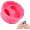 Generic per manicure - Contenitore per ammollo per unghie per uso domestico o salone | leggera per ammollo delle dita con design ergonomico per unghie, spa, cura delle mani e relax