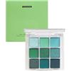 Aizuoni Ombretto Per Occhi Verdi, Ombretto Glitter Verde | Trucco Con Palette Di Ombretti All'avocado, 9 Colori Pigmentati | Cosmetici Impermeabili Lunga Durata, Ombretti Professionali Per Trucco