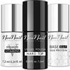 NÉONAIL NEONAIL - Set con Hard Top 7,2 ml, base Silk Protein e Primer Vitamis