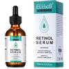 ELBBUB Siero al Retinolo - Sistema Avanzato di Rilascio del Retinol con il di Complesso di Vitamina C, Aloe vera, Acido Ialuronico e Vitamine E, eccellente sintetico effetto ridurre rughe