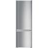 LIEBHERR FRIGORIFERO DOPPIA PORTA LIEBHERR CUele 2831 001 26, Capacità netta totale 266 l, Rumorosità: 38 dB(A), 4 ripiani, Dimensioni: L 55 cm A 161,2 P 63 cm, Acciaio Inox, Classe E