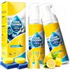 NNBWLMAEE 4‑In‑1 Detergente Schiumogeno Multi‑Enzimatico, Detergente Schiumogeno Multifunzionale Universale Per Interni Auto, Cucina, Bagno, Divano E Tappeti, Elimina Grassi, Macchie E Odori (2 PCS)