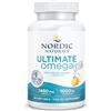 Nordic Naturals, Ultimate Omega Xtra, 1480 mg, con EPA, DHA e Vitamina D3, Altamente Dosato, Gusto Limone, 60 Capsule morbide, Testato in Laboratorio, Senza Soia, Senza Glutine, Non OGM
