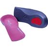 PRO 11 WELLBEING 2 paia di 3/4 Slim Fit Solette Ortotizzate Con Tallone Per Fasciite Plantare, Rosa (rosa), 37/38.5 EU