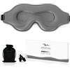 Albatross Health New England Mascherina per Dormire 3D in Memory Foam, Maschera Occhi Ergonomica per Uomo e Donna, Sleep Mask Traspirante per Viaggio e Notte, Blocca la Luce Completamente (viola)