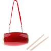 Tamburo cinese Folk bambini Apprendimento precoce Materiale musicale Tamburello