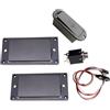 Humbucker pickup bridge set di due sigillate con coperchio copri batteria