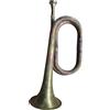 Tromba da cavalleria tromba vintage in rame massiccio e ottone per bambini