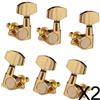 2X 3R + 3L Chitarra elettrica acustica Sigillata sintonizzazione pioli Tuners