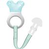 MAM Mini dispositivo di raffreddamento e clip, giocattolo per dentizione con elemento di raffreddamento riempito ad acqua, adatto dalla nascita ai 3 anni, sollievo per gengive dolorose e sensibili