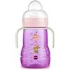 MAM Istruzioni in Lingua Straniera - Mam Biberon Transition-220 Ml, 4 + Mesi, Colore Rosa