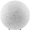 GTV - Attrezzatura da giardino MARMO Lampada a sfera per giardino, 38 cm, lampada da esterno IP65, cavo di alimentazione lungo 3 m, 4 perni
