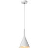 Lucide GIPSY - Lampade a sospensione - Ø 16,5 cm - 1 x E27 - Bianco