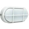 as - Schwabe 56770 - Lampada da parete a LED Samsung con chip LED, ca. 680 lumen 7 Watt, ovale, colore: Bianco