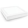Brightium Luce LED quadrata da 12 W: una soluzione moderna per illuminare con efficienza. Il suo design minimalista si adatta a qualsiasi spazio contemporaneo, offrendo un'atmosfera accogliente ed