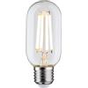 Paulmann 29137 Lampadina a filamento 230V tubo LED E27 1055lm 9W 2700K dimmerabile chiaro