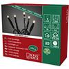 Konstsmide 6352 - 120 catena luminosa a micro LED/per interni (IP20)/certificato VDE/24 V trasformatore interno/35 diodi a luce bianca calda/cavo nero