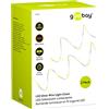 goobay 44590 2 x 20 luci a LED - funzione timer, funzionamento a batteria, lunghezza totale 1,05 m