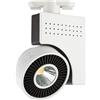 VoltShine Faretto a binario LED a tre fili 23W, ideale per illuminare spazi commerciali o artistici, offrendo una luce brillante ed efficiente. Il suo design moderno si adatta a qualsiasi ambiente.