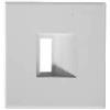 Glowster Cornice quadrata bianca REF 2809080, modello 3, ideale per foto da 85 x 85 mm. Con un design semplice ed elegante e un angolo di 38°, si adatta a qualsiasi arredamento con stile.