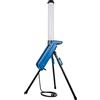 as - Schwabe CENTRA 46373 - Colonna luminosa LED a 360°, 70 W, 7000 lumen, 135 cm, cavo da 1,8 m con spina, lampada da lavoro pieghevole, presa di protezione supplementare, IP44, 46373