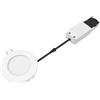 Voltman Faretto da incasso - bianco - speciale bagno - 7 Watt - 3000 K - 100° - con trasformatore